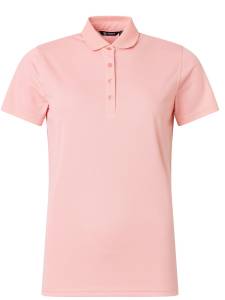 Abacus dames golfpolo Cray korte mouw Flamingo Pink