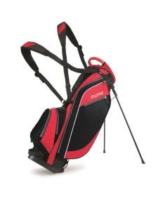 BagBoy golftas Super Lite Stand Bag zwart-rood