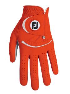 FootJoy dames golfhandschoen Spectrum leer rood