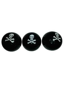 Legend golfballen Black Skull 3 stuks - Afbeelding 3