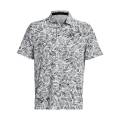 Under Armour heren golfpolo Playoff 3.0 printed wit-zwart - Afbeelding 5