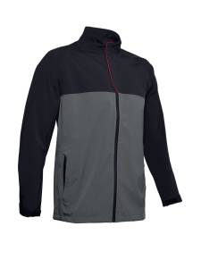 Under Armour heren golf regenjack Elements zwart-grijs